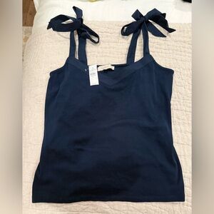 LOFT Dark Blue Camisole Top